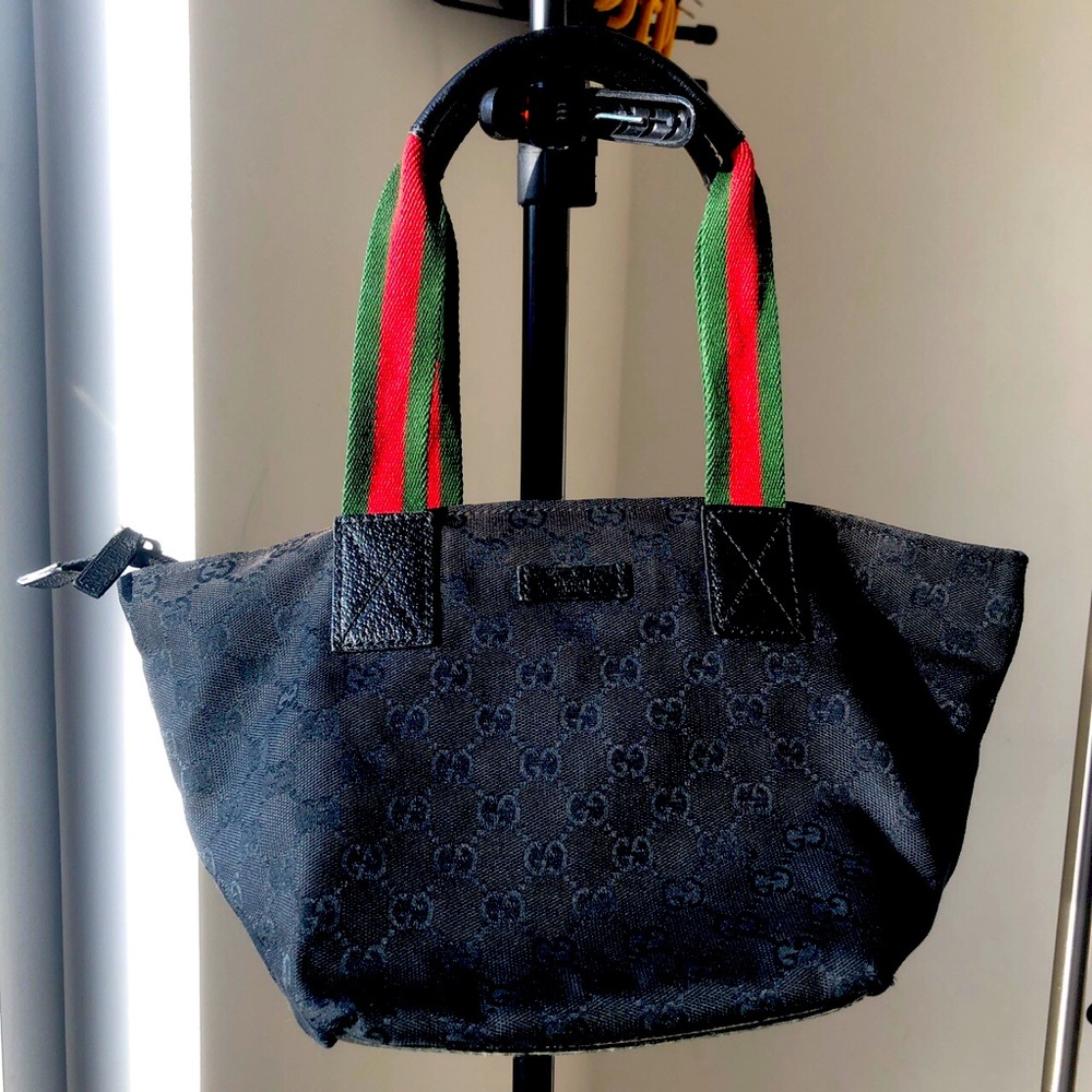 Gucci black monogram bag